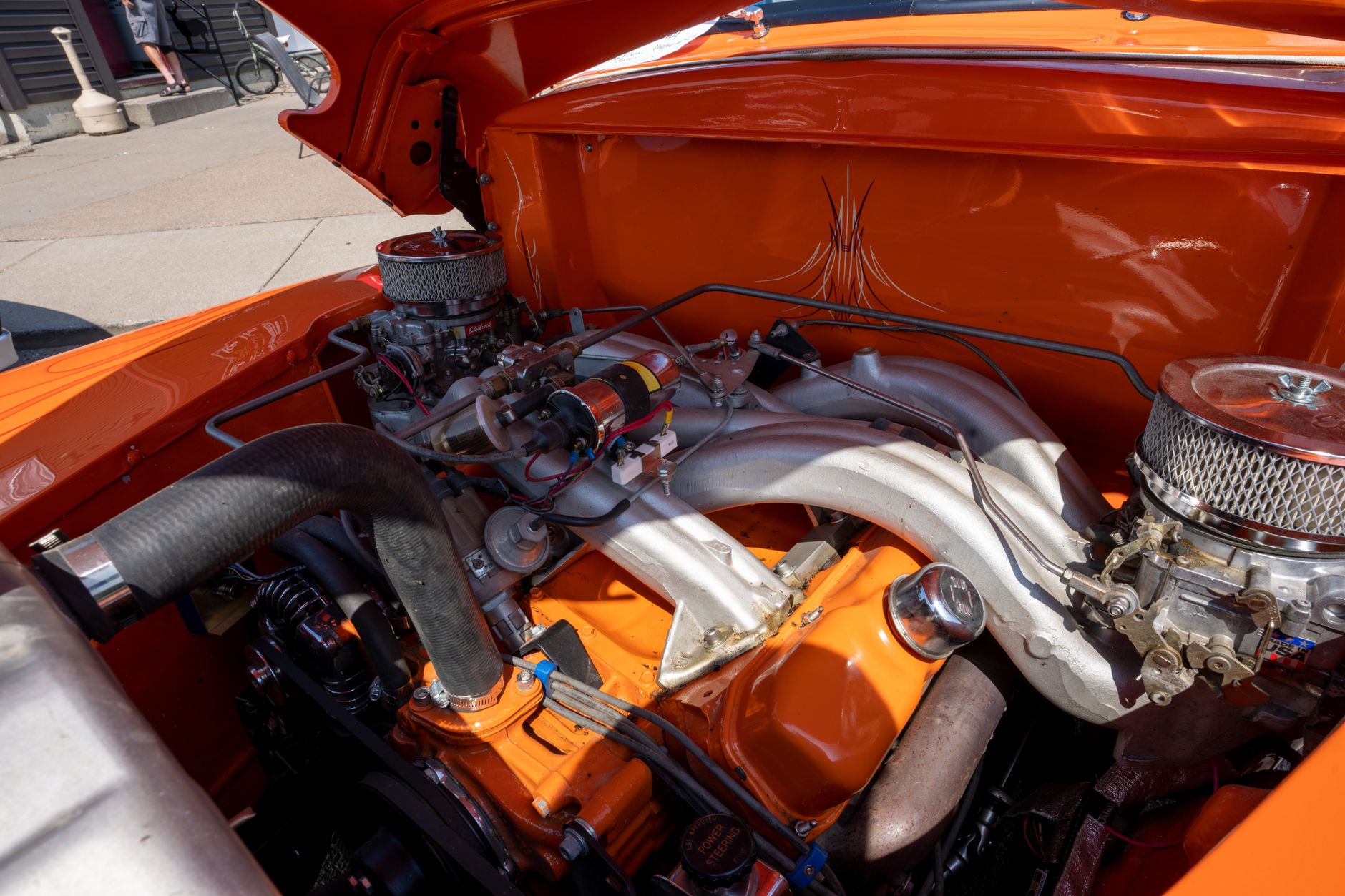 Turbocharged hot hatch engine bay relevant to buying used remapped car UK